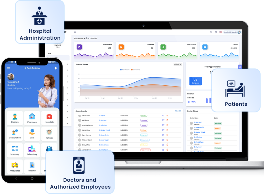 Hospital Management Mobile App